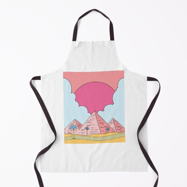 Item preview, Retro Pyramid Desert Sun designed and sold by flofin.