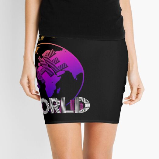 Heal The World Mini Skirt