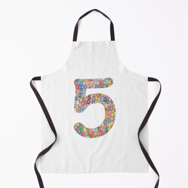 Item preview, Number 5 Colorful Flowers Funny Five Gift designed and sold by Shariss.