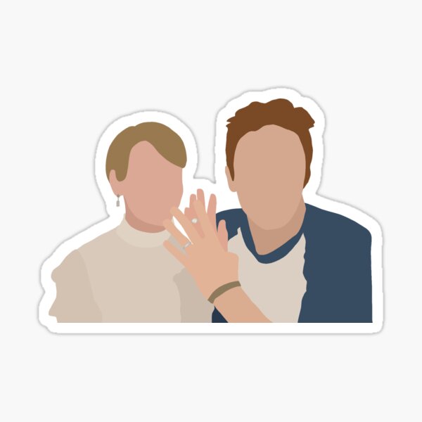 Audrey and Rory Sticker