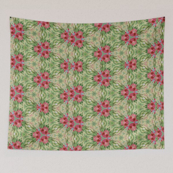 Item preview, Watercolour pink pattern floral  wall art expressionalism minimalist  minimalism art designed and sold by SILVERAPPLE.