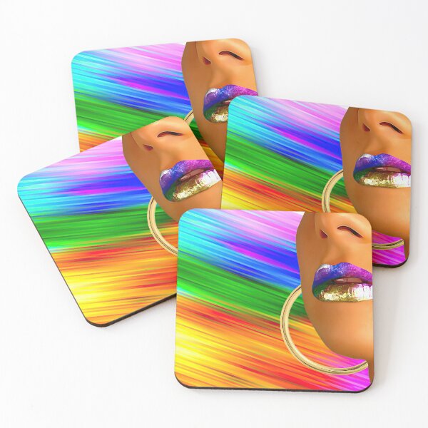 Item preview, Lips rainbow designed and sold by Yamy Morrell Art and Design.