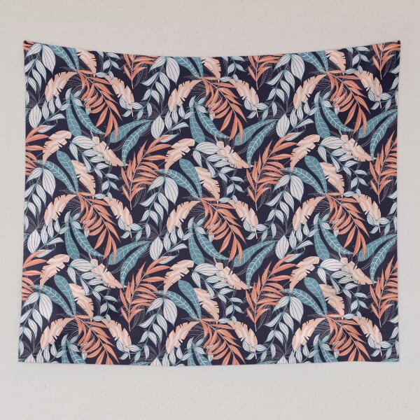 Item preview, Tropical Hawaiian Paradise With Abstract Colors Of Tropical Plants designed and sold by ArthurYosh.