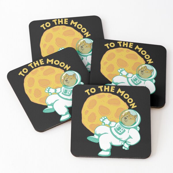 Item preview, Dogecoin To The Moon designed and sold by Hoiho Adventure Shirts.