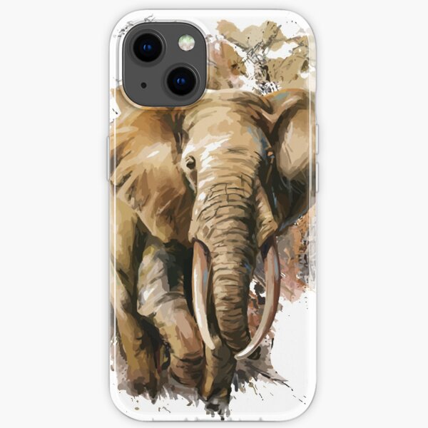 The Majestic Elephant iPhone Soft Case