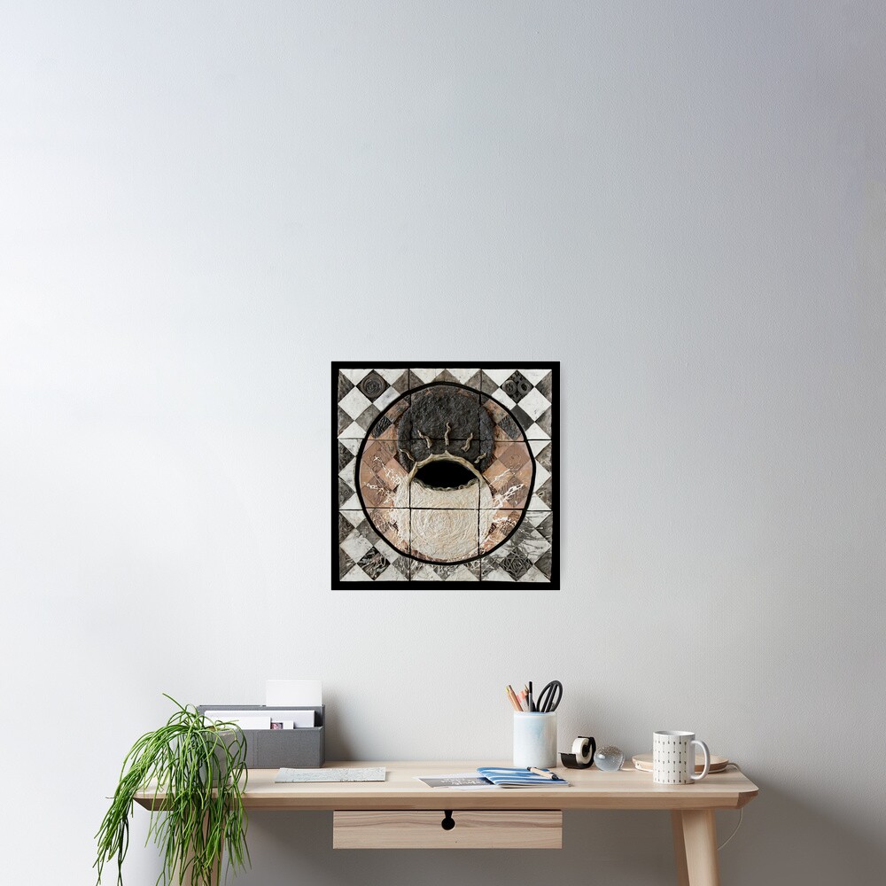 Hatha: union of sun moon Poster