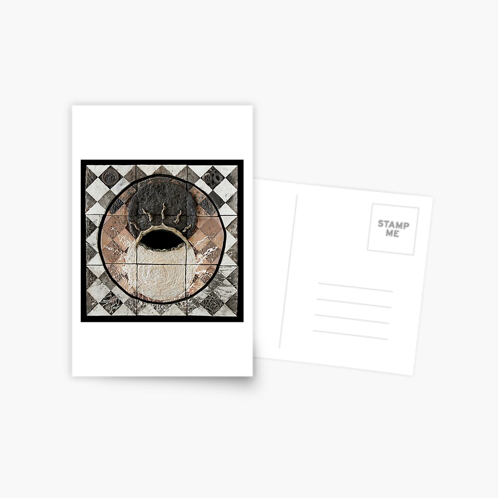 Hatha: union of sun moon Postcard