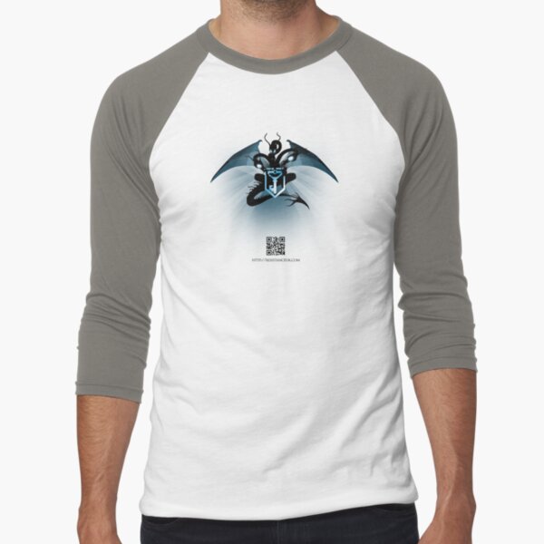 Ingress : Resistance UK Dragon Baseball ¾ Sleeve T-Shirt