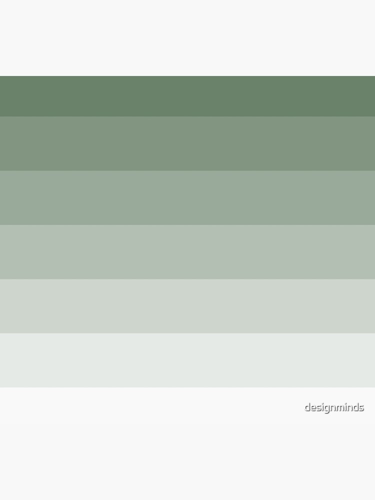 Sage Green Ombre Stripes by designminds