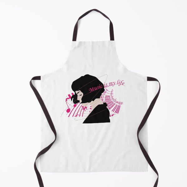 Item preview, Music is my life, Girl enjoying music, anime designed and sold by Ta-Bee.