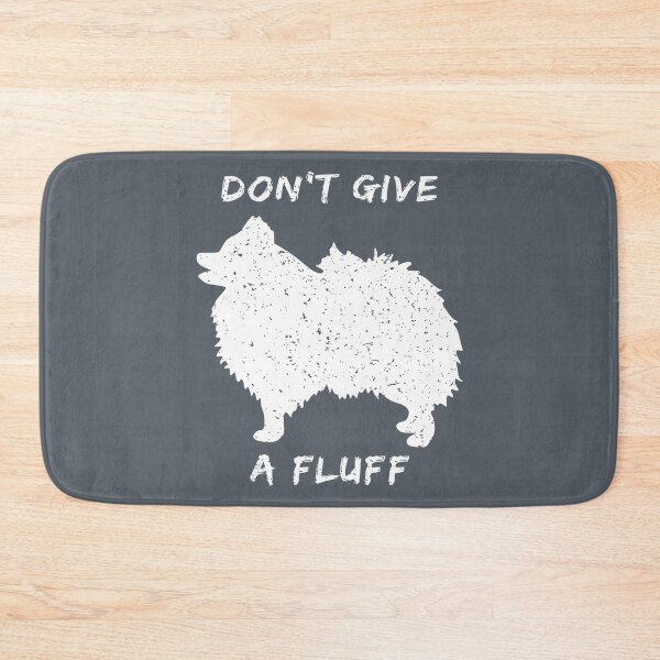 Item preview, Don't Give A Fluff Pomeranian Silhouette designed and sold by JoBella-Designs.