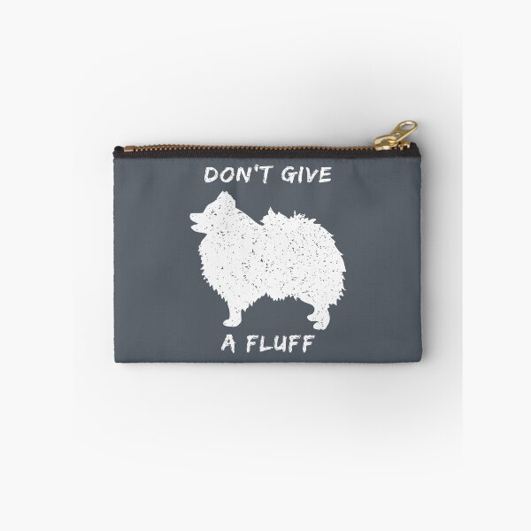 Item preview, Don't Give A Fluff Pomeranian Silhouette designed and sold by JoBella-Designs.