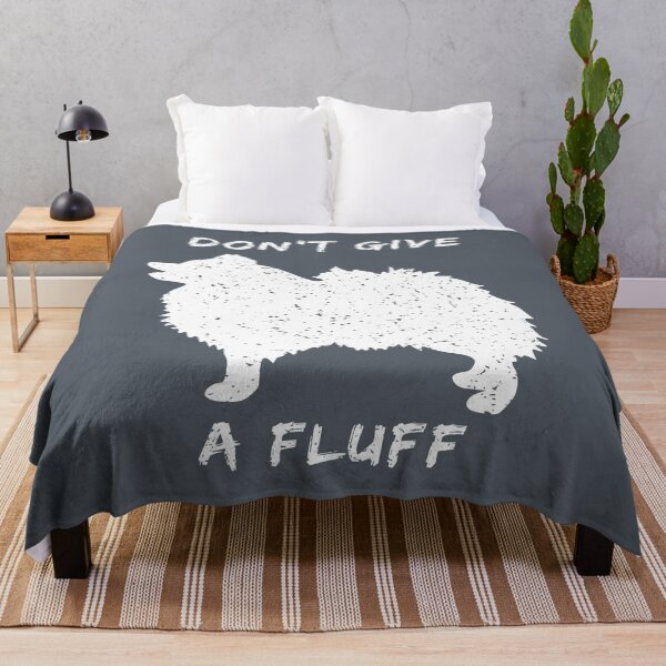 Item preview, Don't Give A Fluff Pomeranian Silhouette designed and sold by JoBella-Designs.