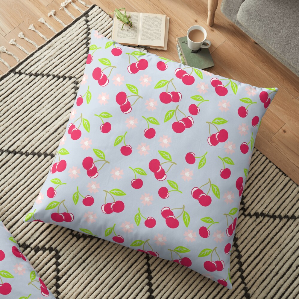 Cherry Pop Floor Pillow
