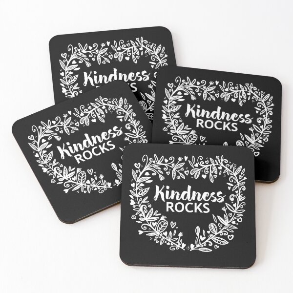 Item preview, Kindness Rocks (white lettering)  designed and sold by Laura Murray.