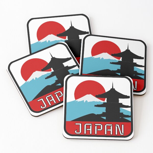 Item preview, Japanese landscape, mt fuji with the red sun designed and sold by shodark.