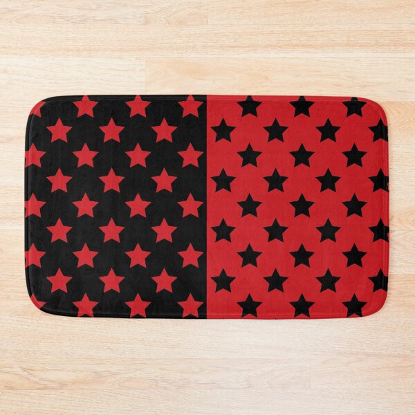 Item preview, Black & Red Crazy Stars designed and sold by OddPop.