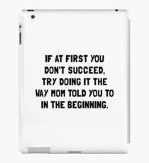 Succeed Mom iPad Case/Skin