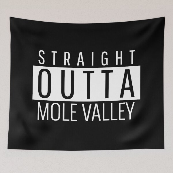 Item preview, Straight Outta Mole Valley Surrey  designed and sold by Teelogic.