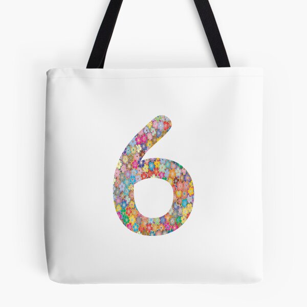 Artikelvorschau, Nummer 6 bunte Blumen lustiges sechs Geschenk entworfen und verkauft von Shariss.