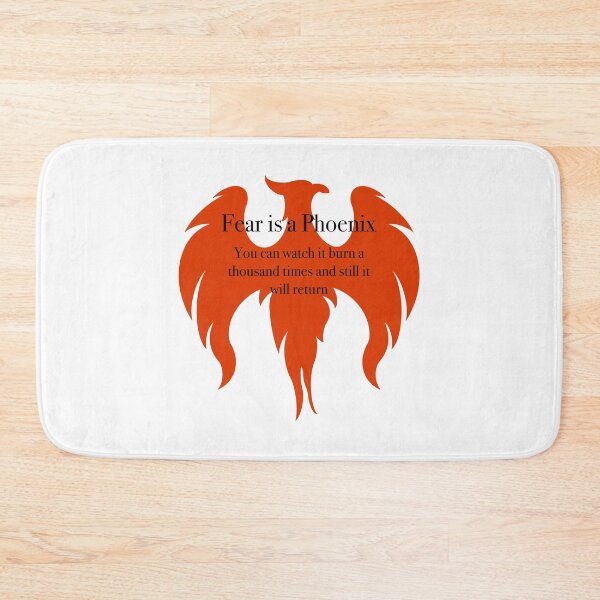 Item preview, Fear is a Phoenix Six of Crows Quote designed and sold by doodlesbyCara.
