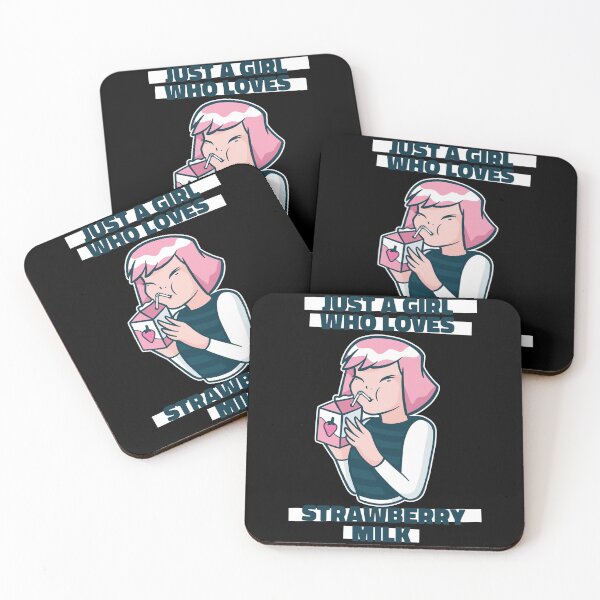 Item preview, Just A Girl Who Loves Strawberry Milk designed and sold by Hoiho Adventure Shirts.