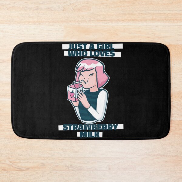 Item preview, Just A Girl Who Loves Strawberry Milk designed and sold by Hoiho Adventure Shirts.