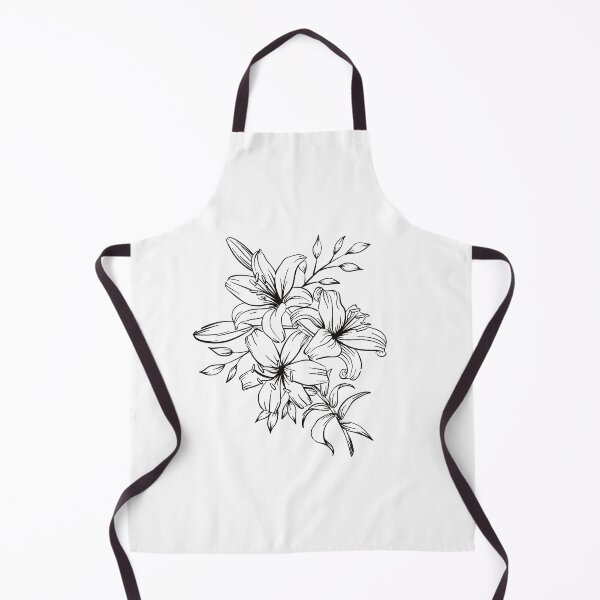 Item preview, Line style flower drawing designed and sold by Floralsharry.