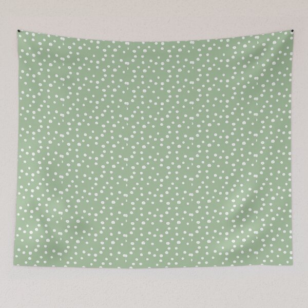 Item preview, Fern Green and White Polka Dots - Classic Print for a Reason designed and sold by cgroenewald.