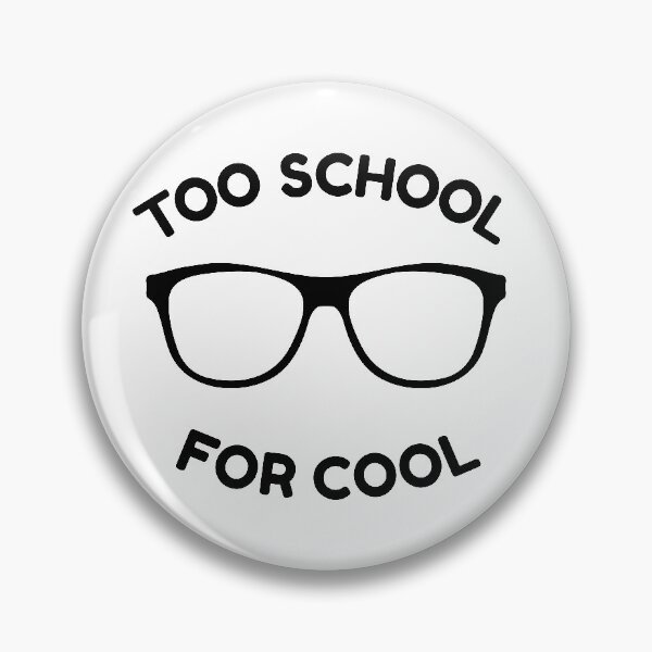 Item preview, Too School For Cool (Black) designed and sold by STUDIO-72.