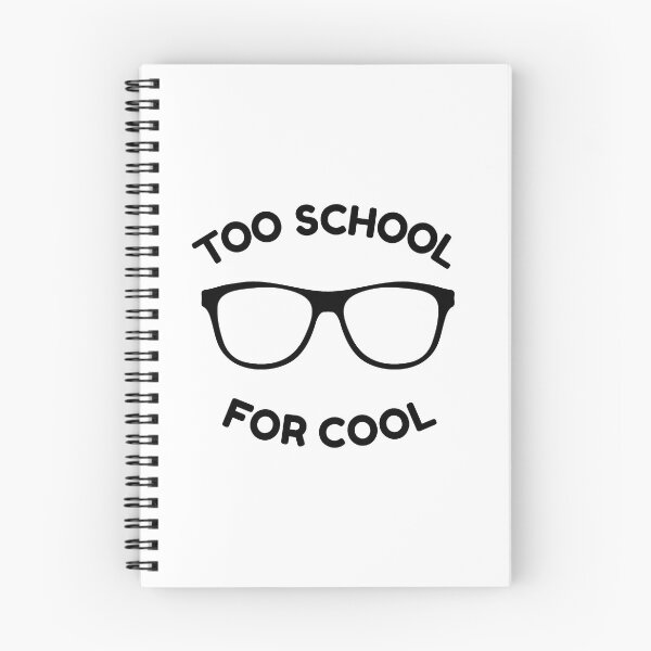 Item preview, Too School For Cool (Black) designed and sold by STUDIO-72.