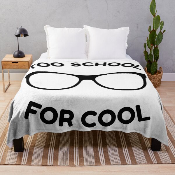 Item preview, Too School For Cool (Black) designed and sold by STUDIO-72.