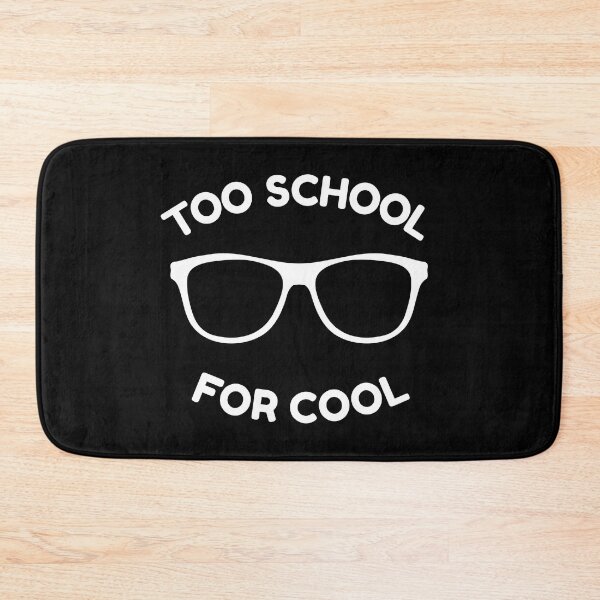 Item preview, Too School For Cool (White) designed and sold by STUDIO-72.