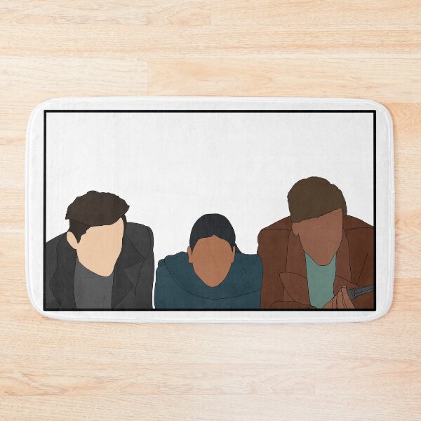 Item preview, Kaz, Inej, and Jesper Shadow and Bone Netflix Still designed and sold by doodlesbyCara.