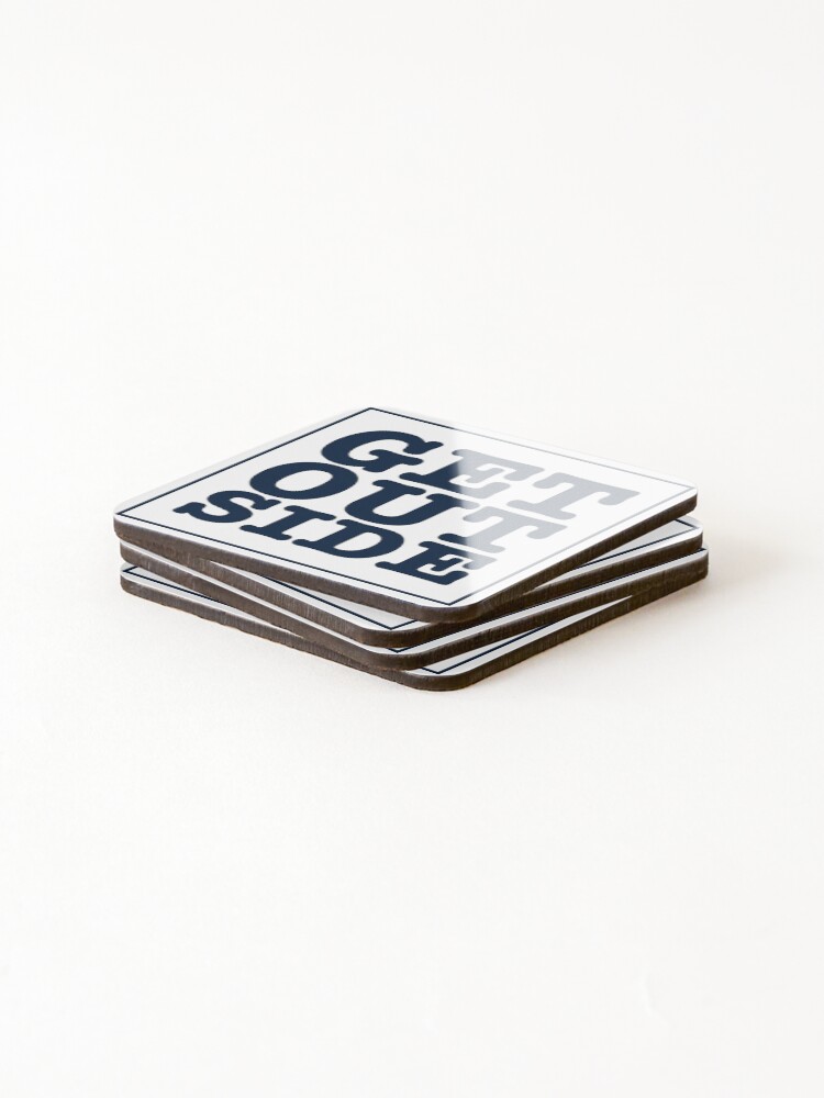 Thumbnail 4 of 5, Coasters (Set of 4), Get Outside designed and sold by RWDShop.