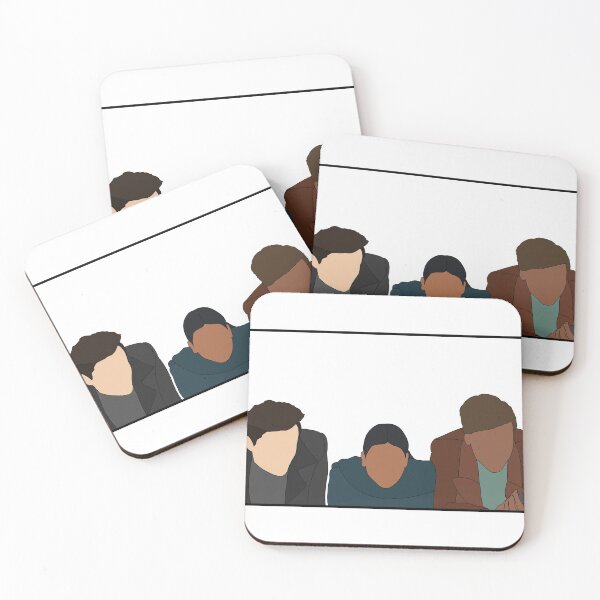Item preview, Kaz, Inej, and Jesper Shadow and Bone Netflix Still designed and sold by doodlesbyCara.