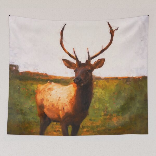 Item preview, Deer Portrait designed and sold by AM FineArtPrints.