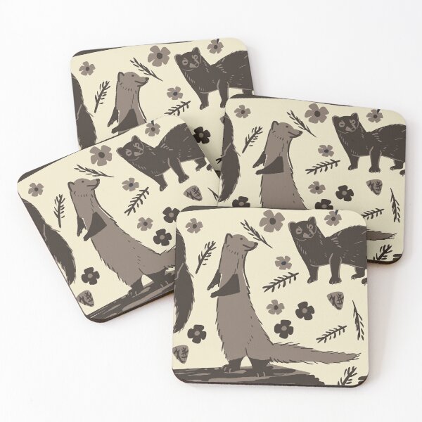 Item preview, Fisher Martens pattern Vanilla and Chocolate designed and sold by belettelepink.