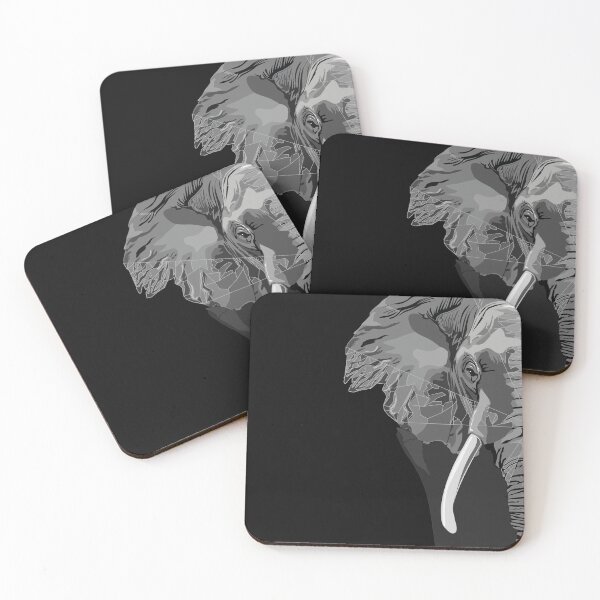 Item preview, Elephant artwork, digitally drawn designed and sold by boec gear.