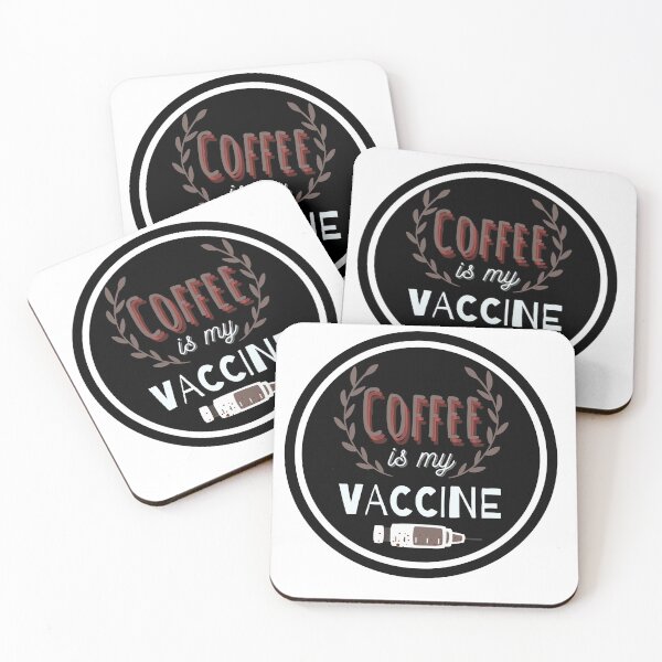 Item preview, Coffee Is My Vaccine designed and sold by WeStarDust.