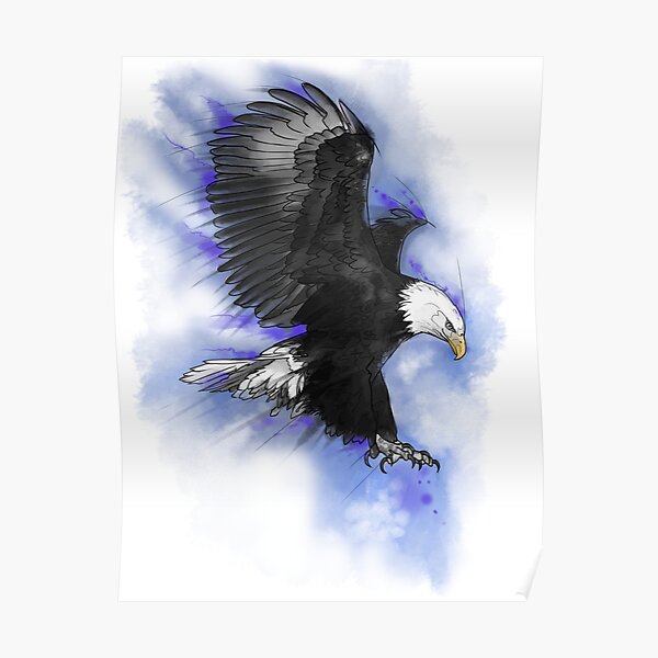 aigle américain Poster