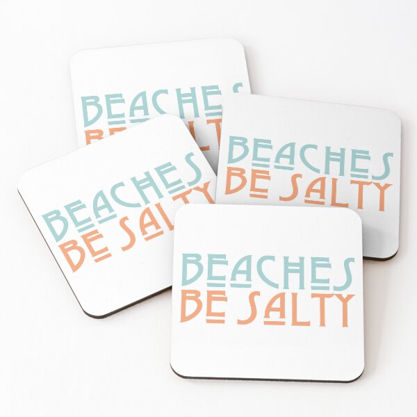 Item preview, Beaches Be Salty designed and sold by RWDshop.