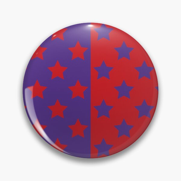 Item preview, Purple & Red Crazy Stars designed and sold by OddPop.