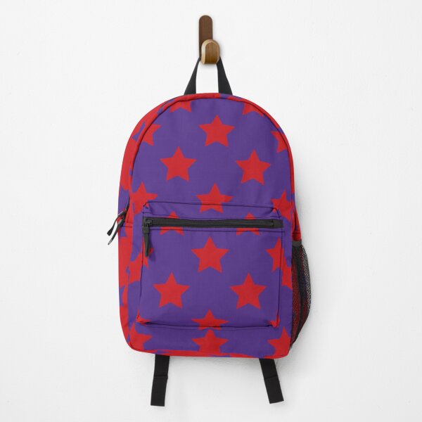 Item preview, Purple & Red Crazy Stars designed and sold by OddPop.