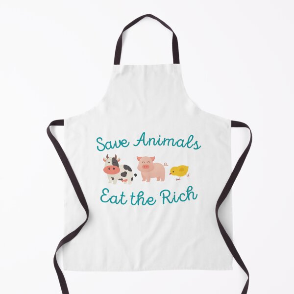 Item preview, Save Animals Eat the Rich designed and sold by CS Cairo.