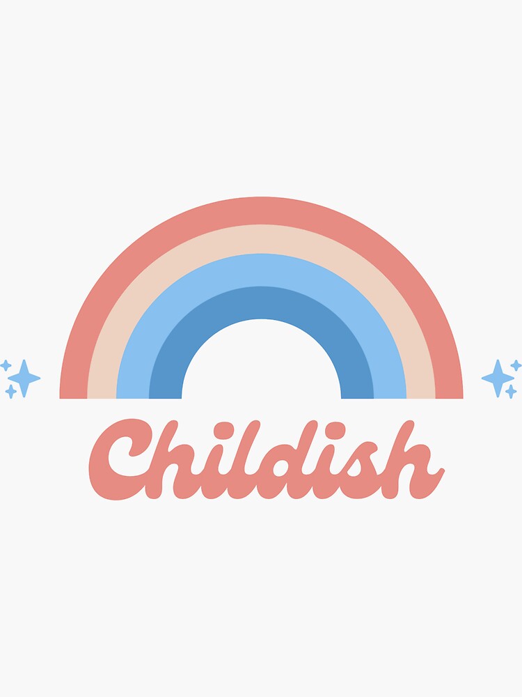 Tgf childish sticker new arrivals