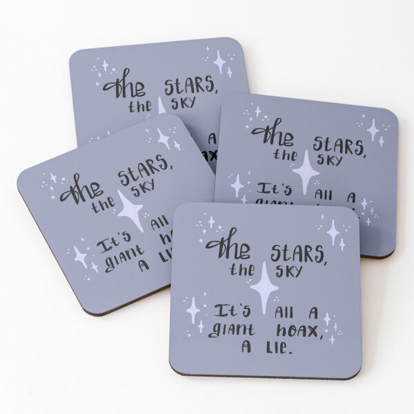 Item preview, [The stars, the sky, It's all a giant hoax, a lie] game reference designed and sold by Nocmora.