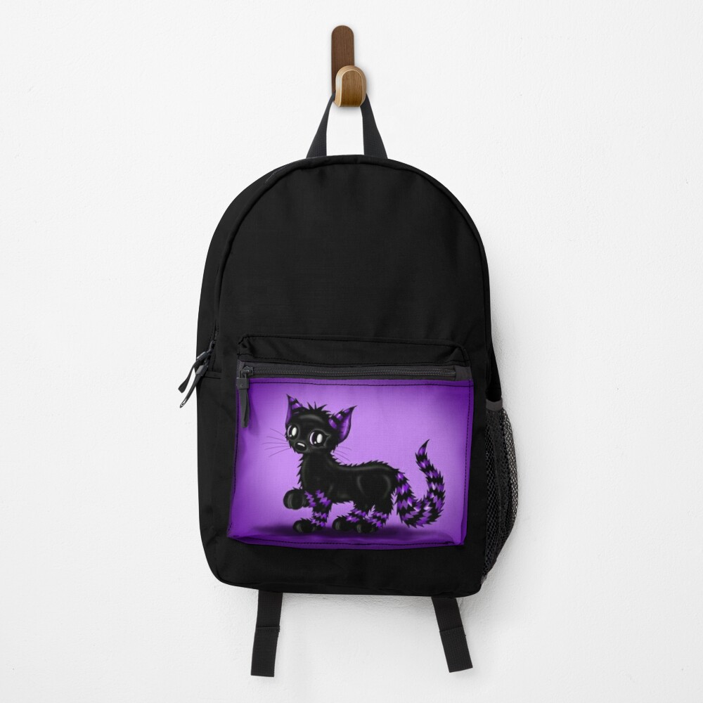 Emo cat Backpack Black (1.0)