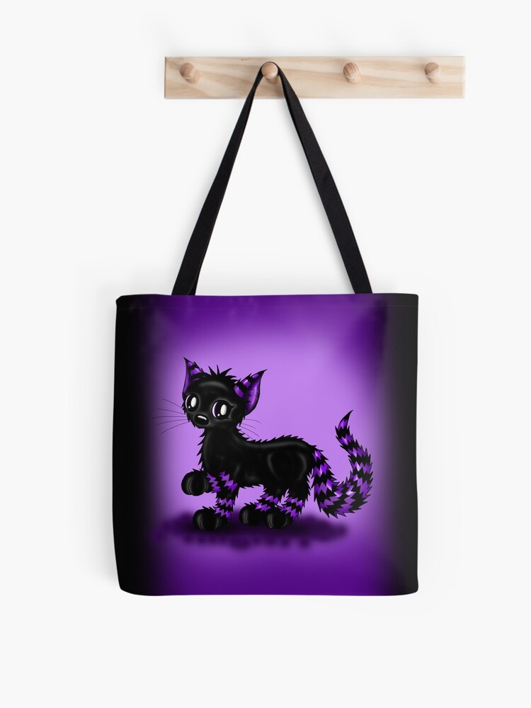 Tote Bag Chat De Scene Neko Emo Par Pezi Creation Redbubble