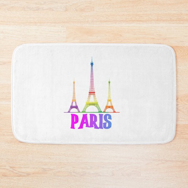 Item preview, COLORFUL PARIS AND EIFFEL TOWER IN GRADIENT ARTLINE -ADDICTED TO PARIS designed and sold by samArtline.
